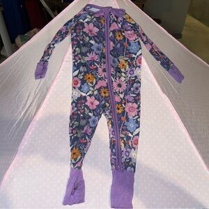 Little Sleepies Dusk Bloom Zippie